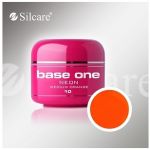 neon 10 Medium Orange base one żel kolorowy gel kolor SILCARE 5 g